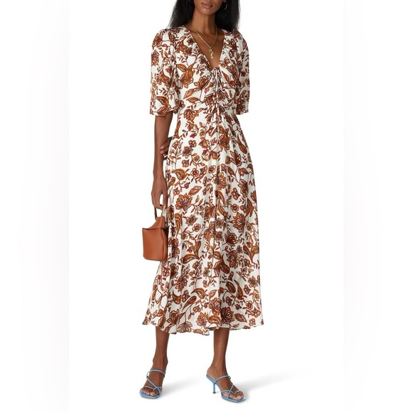 Nicholas Danielle Paisley Maxi Dress US 6 - Picture 1 of 15